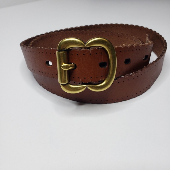 Fossil Accessories - Fossil womans brown leather belt size M